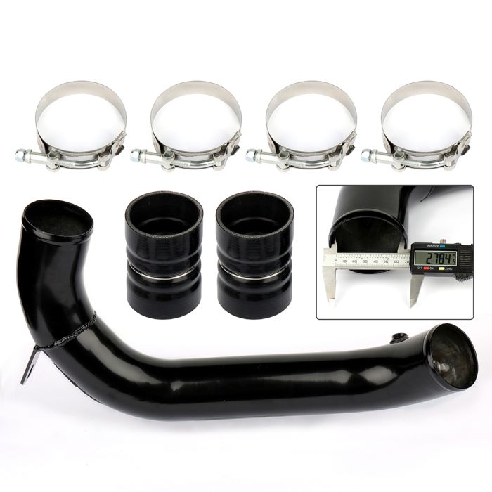 2008-2010 FORD F-250 F-350 SUPER DUTY 6.4L Intercooler Turbo Pipe Powerstroke Diesel Turbo V8 Hose T-Clamp