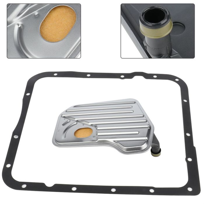 4L60E For Chevy Transmission Pan Gasket And Deep Pan Filter Service Kit