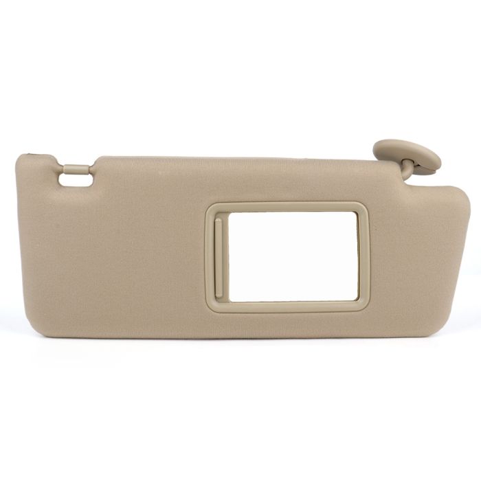 Sun Visor Beige Right Passenger Side without Sunroof for Toyota (74320-04180-E0)- 1 PC 