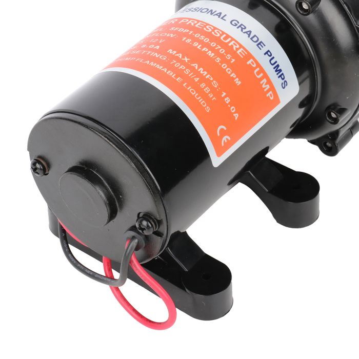 RV Automatic Water Pump(SFWP1-055-070-51) 12V 5.0GPM 70PSI -7pcs 