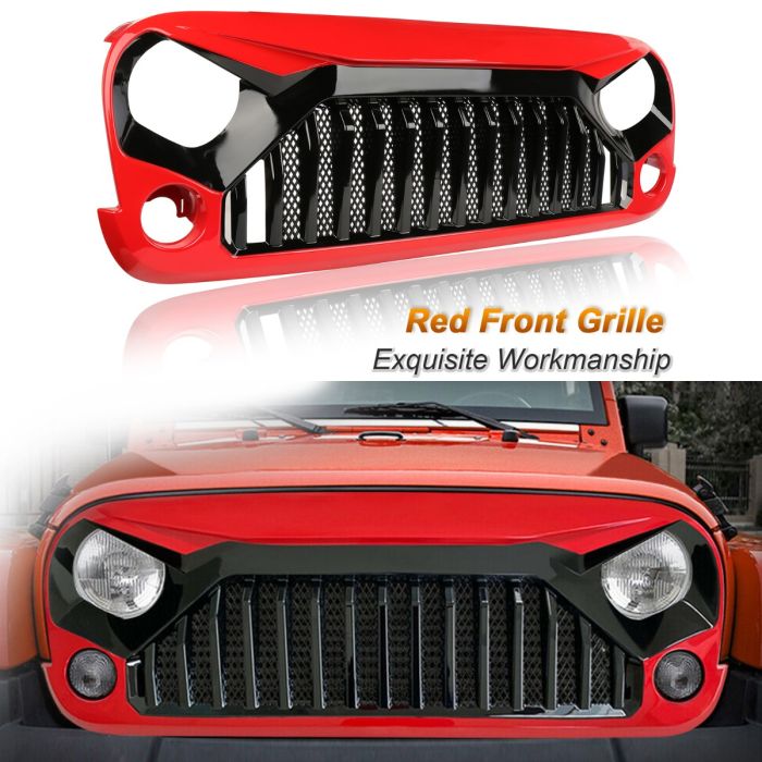 Grille Front Angry Bird Grille for jeep