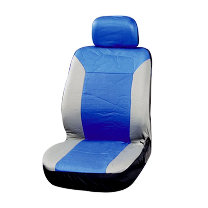 Car Seat Cover Blue/Gray-9PCS