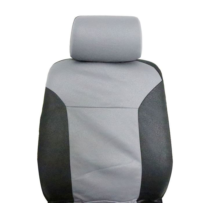 Seat Cover Black/Gray-9PCS
