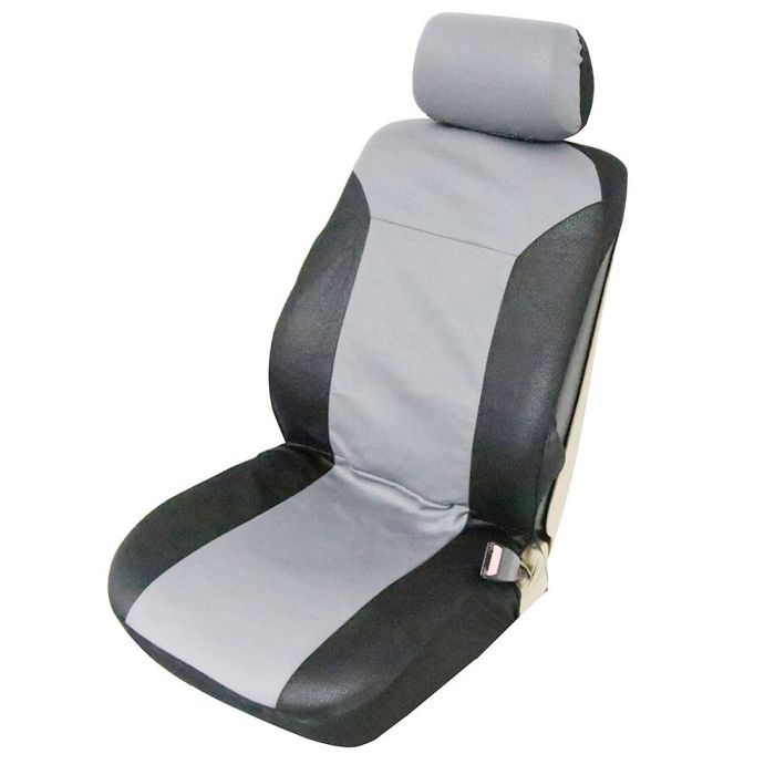 Seat Cover Black/Gray-9PCS