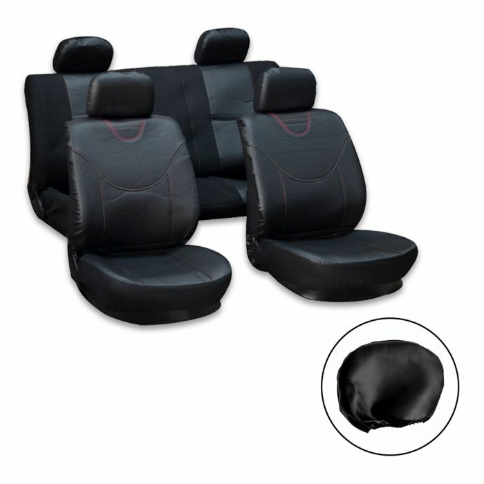 Automotive Seat Cover Black-10PCS 