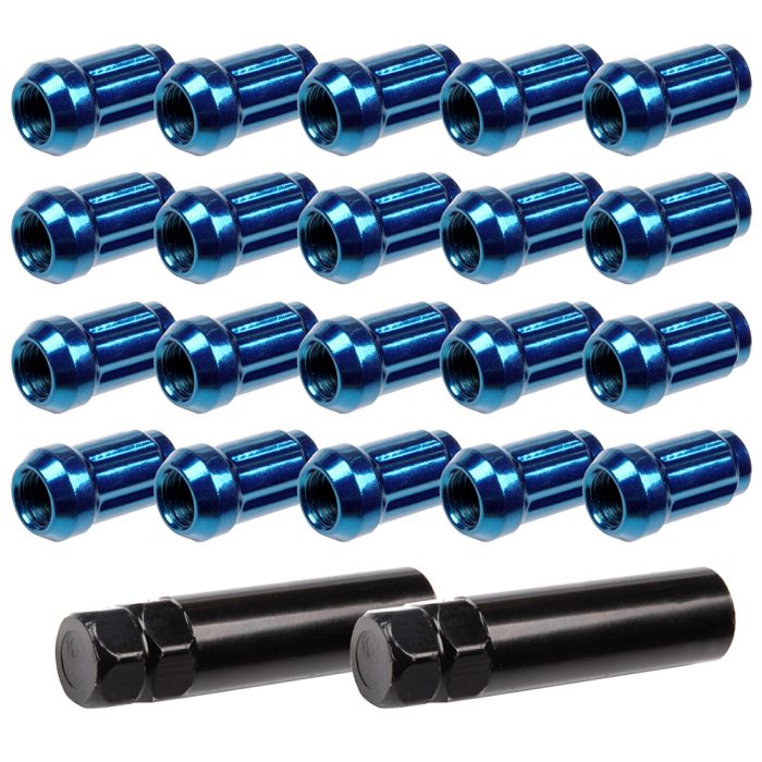 12x1.5 Wheel Lug Nuts for Acura-20pcs+2keys Close End