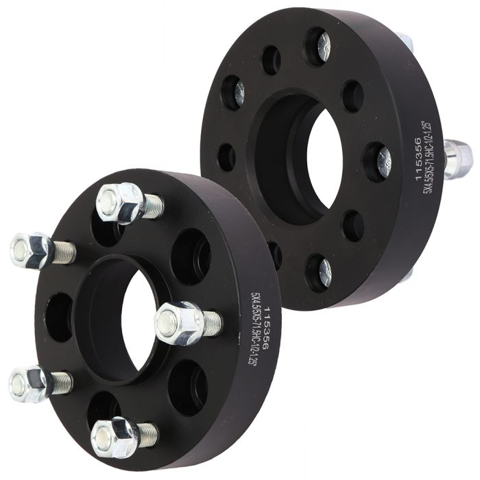 2Pcs 1.25 inch 5x114.3 to 5x127 Hub Centric Wheel Spacers For 80-01 Jeep Cherokee 86-92 Jeep Comanche