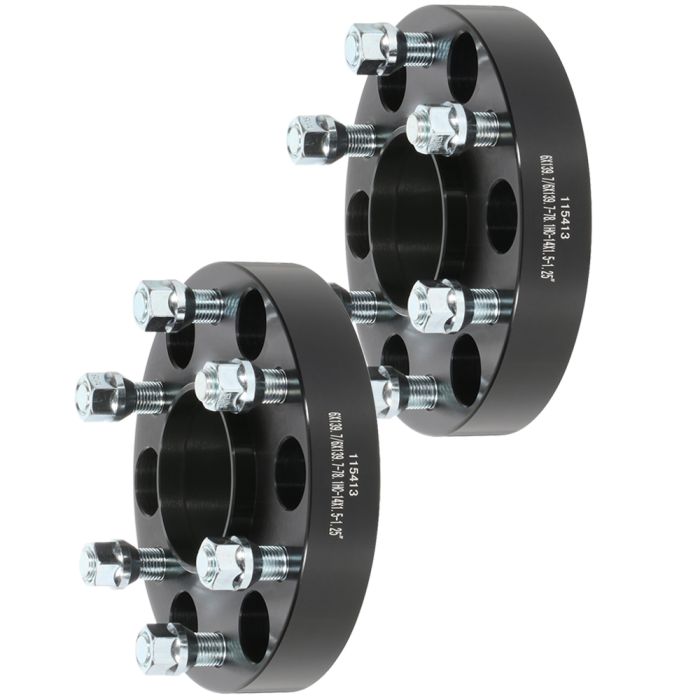 2Pcs 1.25 inch 6x5.5 6 Lug Wheel Spacers For 03-14 Chevrolet Express 1500 14-16 Chevrolet Suburban