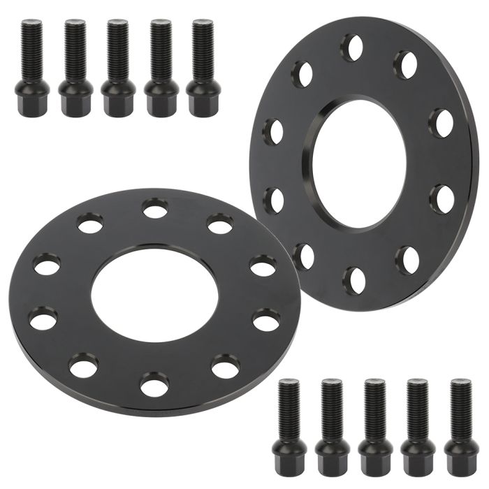 2PCS 50mm ( 2) | 5x130|Hubcentric Wheel Spacers for Porsche VW Audi |71.6mm with shorter cone shape bolts 14X1.5 - 34