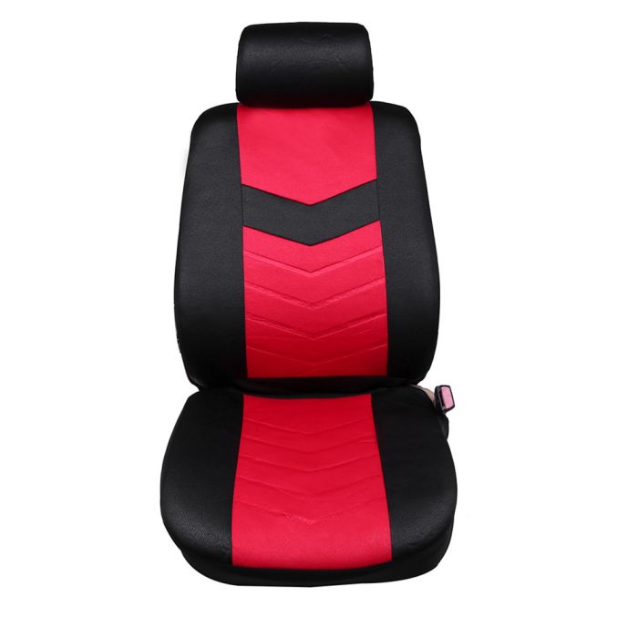 CH-405 Red Stitch Car Seat Cover at Rs 18000/piece