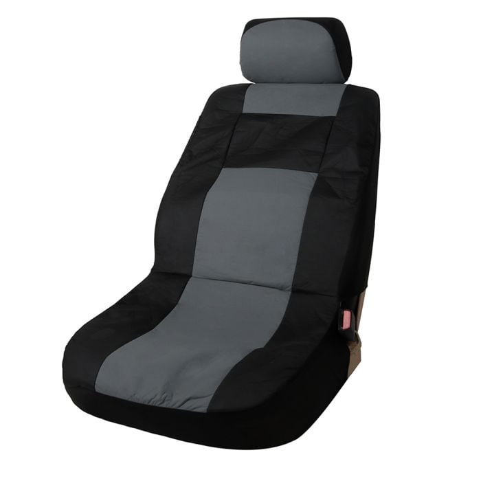 Car Seat Cover Black/Grey-9PCS