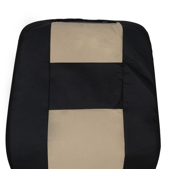 Seat Cover Black/Beige-9PCS 