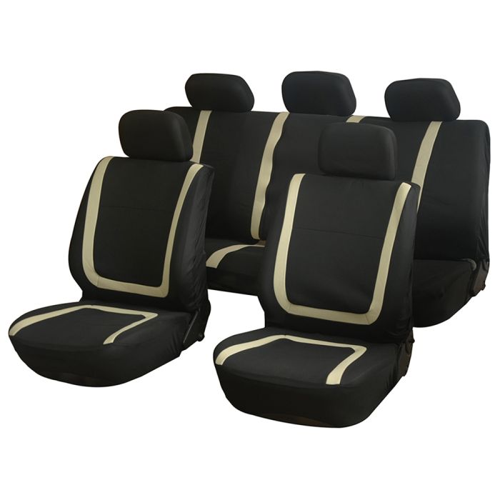 Seat Cover Beige-9PCS 