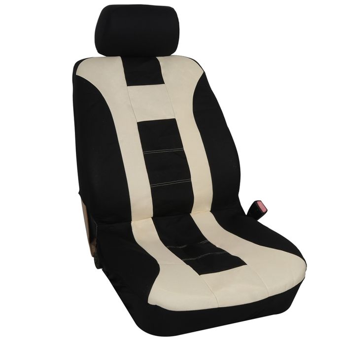 Seat Cover Beige/Black-9PCS