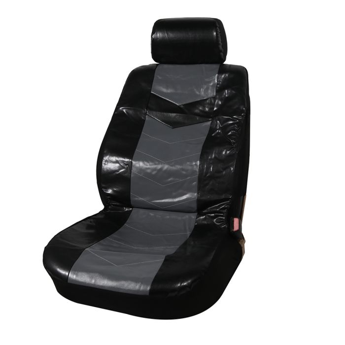 Car Seat Cushion Grey/Black-9PCS 