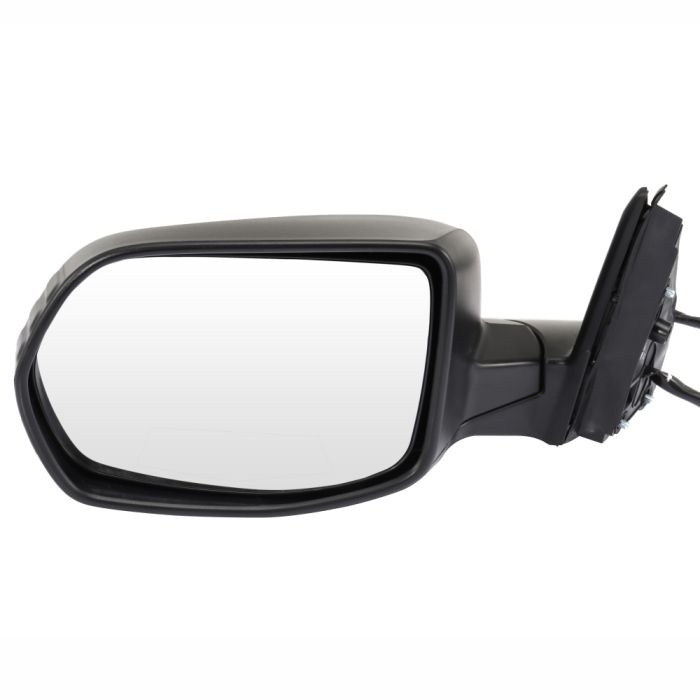 2007-2011 Honda CRV Driver Side View Mirror Black Manual Fold Power Adjusted