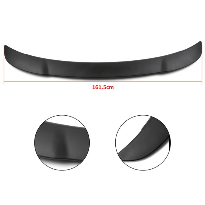 For 2011-2021 Dodge Charger Matt-black Hellcat Style SRT Rear Spoiler Wing