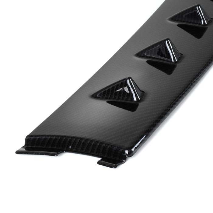 For Mitsubishi Lancer EVO 8 9 Carbon Look Style Shark Fin Rear Roof Spoiler
