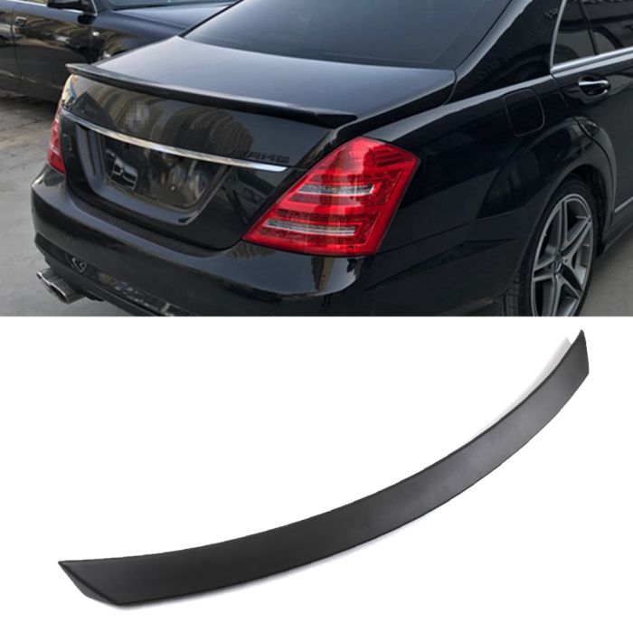 For 07-13 Mercedes Benz W221 S550 S600 S65 S63 Trunk High Speed Spoiler Wing Kit