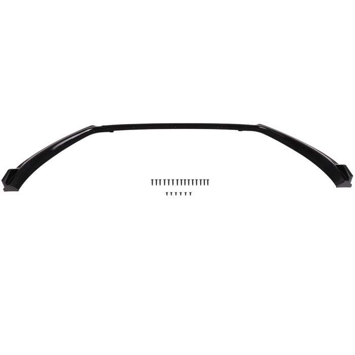 2014-2017 VW Golf MK7 Front Bumper Lip Spoiler Splitter Painted Black - 3PCS