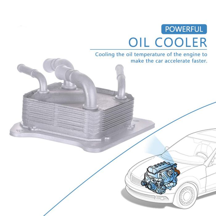 Transmission Oil Cooler For Nissan (CVT) Maxima 2016-2020 21606-28X0B