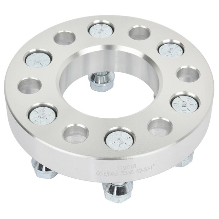  2Pcs 1 inch 6x4.5 to 6x4.5 6 Lug Wheel Spacers For 91-03 Dodge Dakota 98-03 Dodge Durango