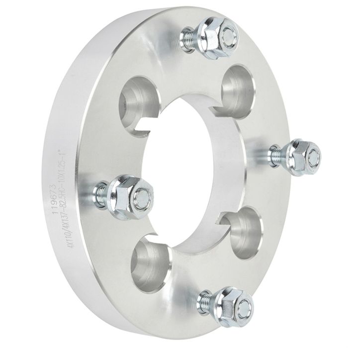 2Pcs 1 inch 4x110 to 4x137 4 Lug Wheel Spacers For 99-09 Arctic Cat 250 02-04 Bombardier Quest 500 