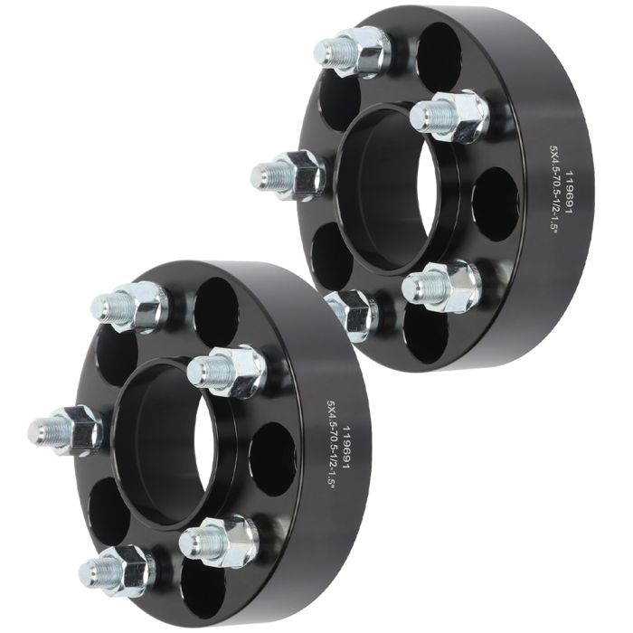 2Pcs 1.5 inch 5x4.5 5 Lug Wheel Spacers For 91-10 Ford Explorer 07-10 Ford Edge