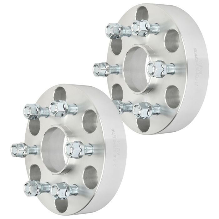 2Pcs 1.5 inch 6x5.5 to 6x120 6 Lug Wheel Spacers For 03-05 Chevrolet Astro 88-00 GMC C2500