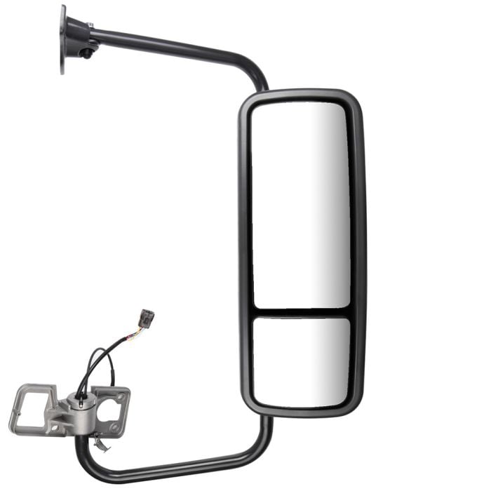 Chrome Truck Towing Mirrors Passenger Right Side For 05-11 Freightliner Century Class 04-18 Freightliner Columbia