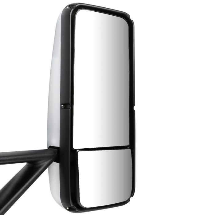 Left Driver Towing Mirror Chrome For 2008-2016 Kenworth T660 T800 T370 T170