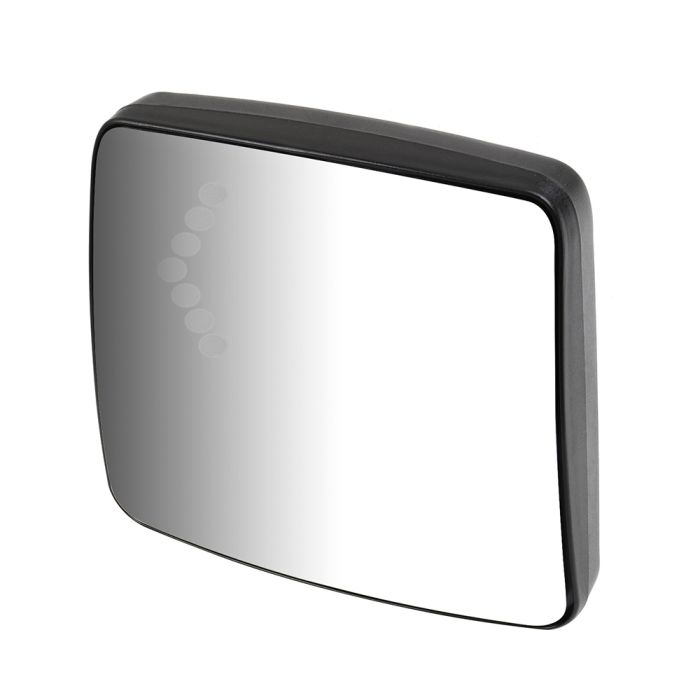 Truck Mirrors Glass Fits for 2009-2018 International Harvester LoneStar with Smaller Mirror Lens Heated A Piece