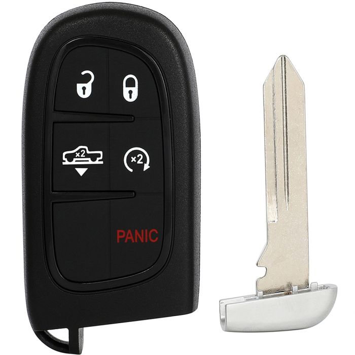 Remote Keyless Key Fob Smart Key Case Shell For 13-19 Ram 1500 Ram 2500