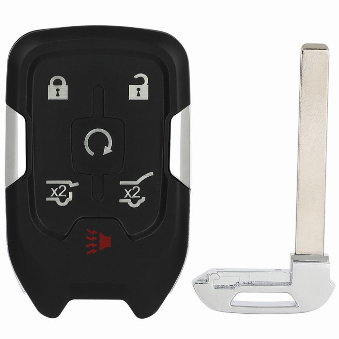 Replacement Remote Key Shell Case For 15-20 Chevrolet Suburban 14-20 Chevrolet Tahoe