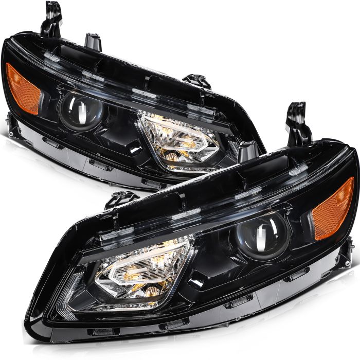 2016-2018 Chevrolet Malibu OE-Style Replacement Black Housing
