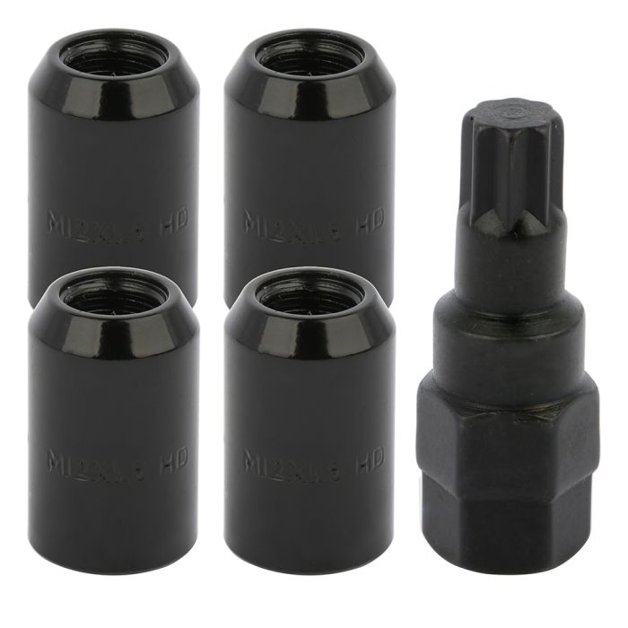 12x1.5 Wheel Lug Nuts for Acura-4pcs+1key Open End