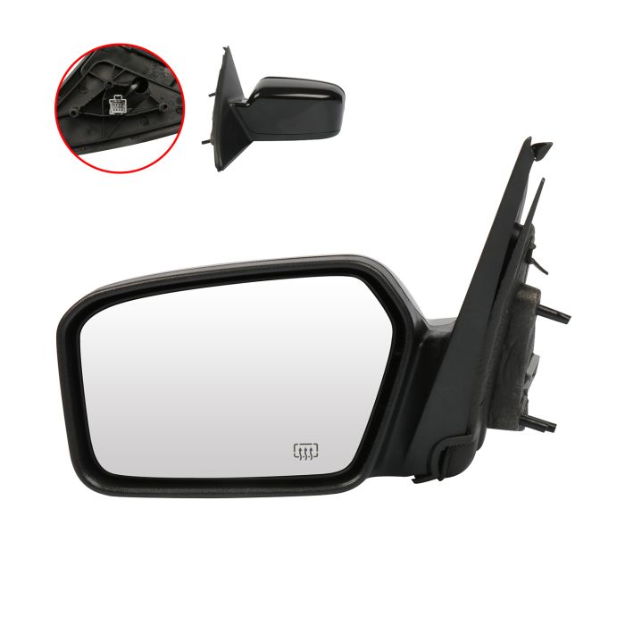 Side View Mirror For 06-12 Ford Fusion 06-11 Mercury Milan Power Heated Non-fold LH