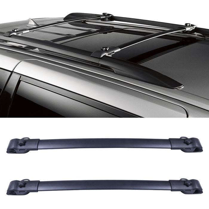 For 11-20 Toyota Sienna Aluminum OE Style Bolt-On Roof Rack Cross Bars