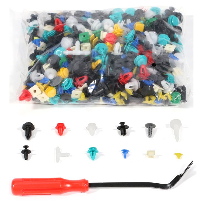 Car Push Pin Rivet Trim Clip Panel Retainer Kit For Toyota -500 Pcs