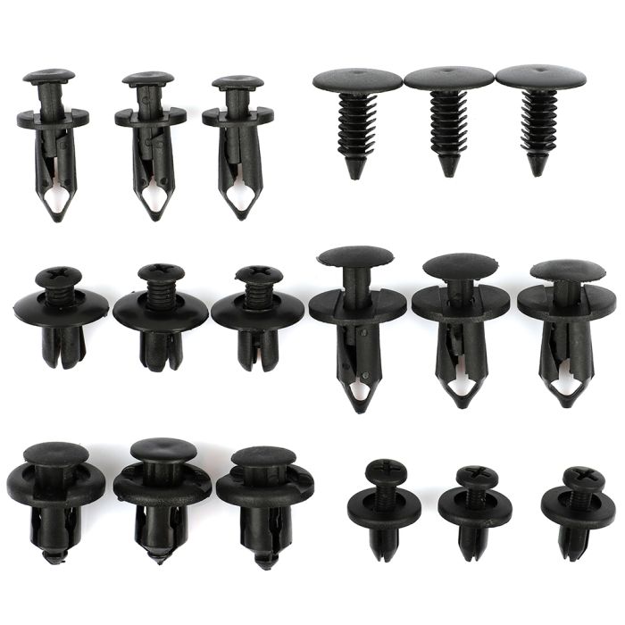 Car Push Pin Rivet Trim Clip Panel Retainer Kit For Honda -190 Pcs