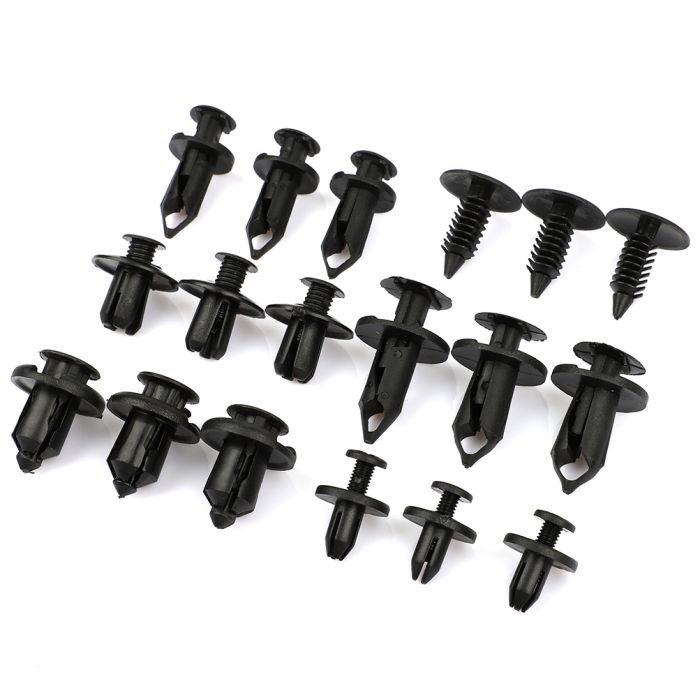 Car Push Pin Rivet Trim Clip Panel Retainer Kit For Honda -190 Pcs