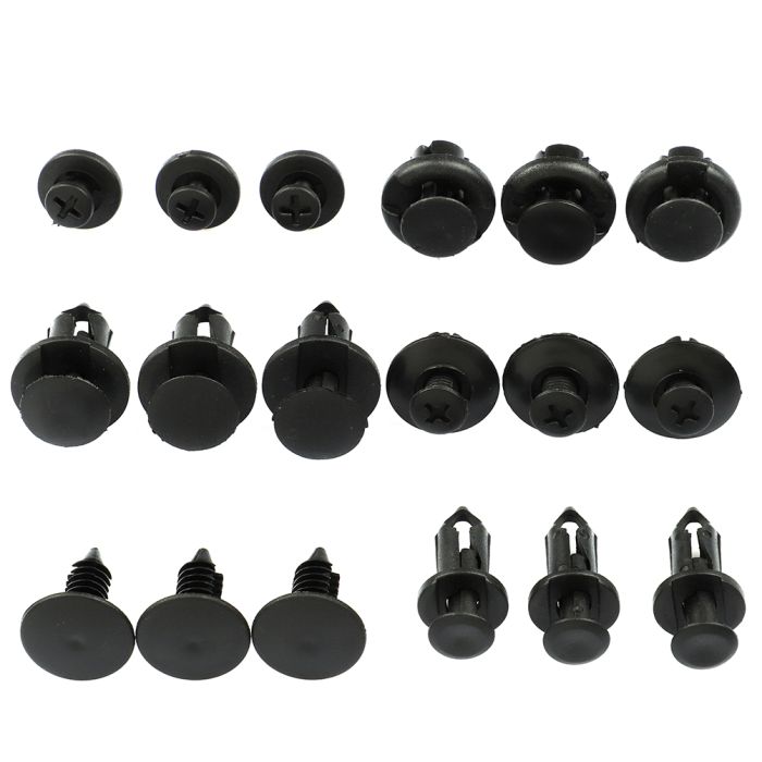 Car Push Pin Rivet Trim Clip Panel Retainer Kit For Honda -190 Pcs