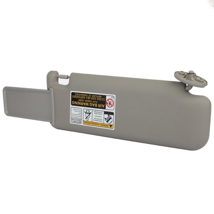 Sun Visor Gray Left Driver Side without Sunroof for Toyota (74320-3D050-B0)- 1 PC 