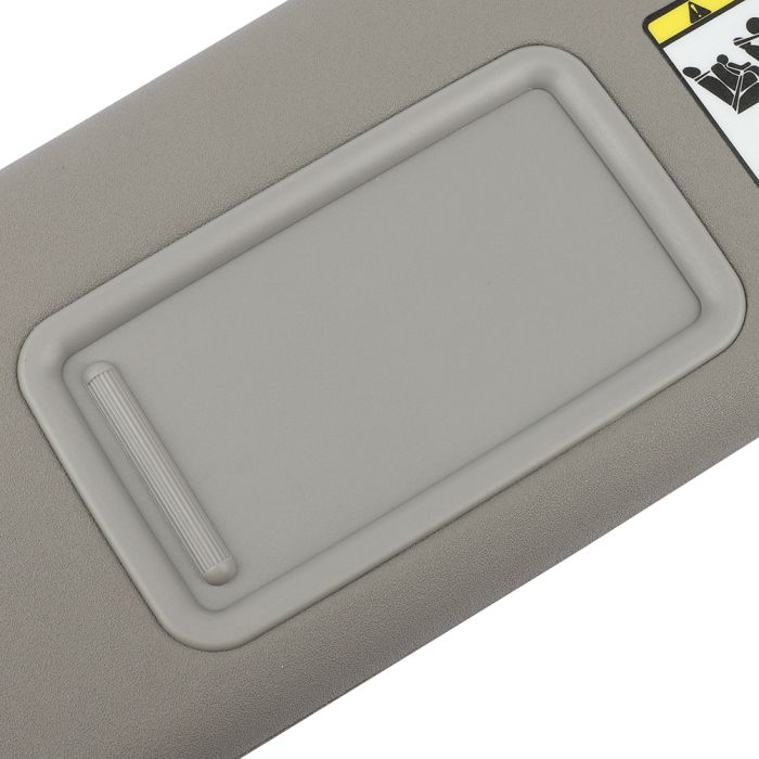 Sun Visor Gray Left Driver Side without Sunroof for Toyota (74320-3D050-B0)- 1 PC 