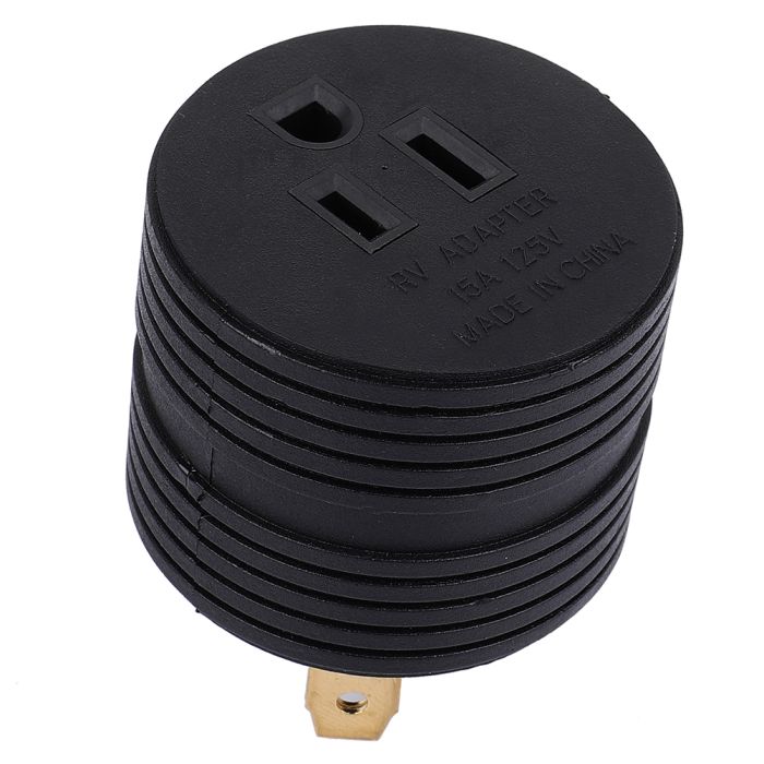 RV Electrical Adapter Plug 30AMP Male to 15AMP Female