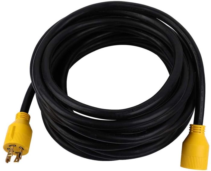 Generator Extension Cord 30 Amp 40 Ft 4 Prong Adapter Plug