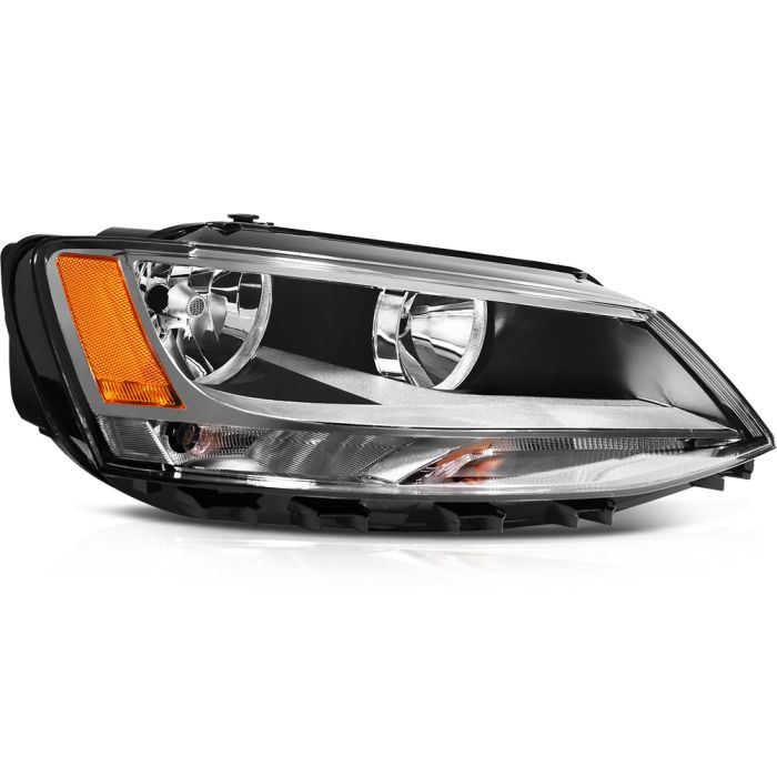 Fits 2011-2018 Volkswagen Jetta Headlight Assembly Left + Right Sides Replacement 