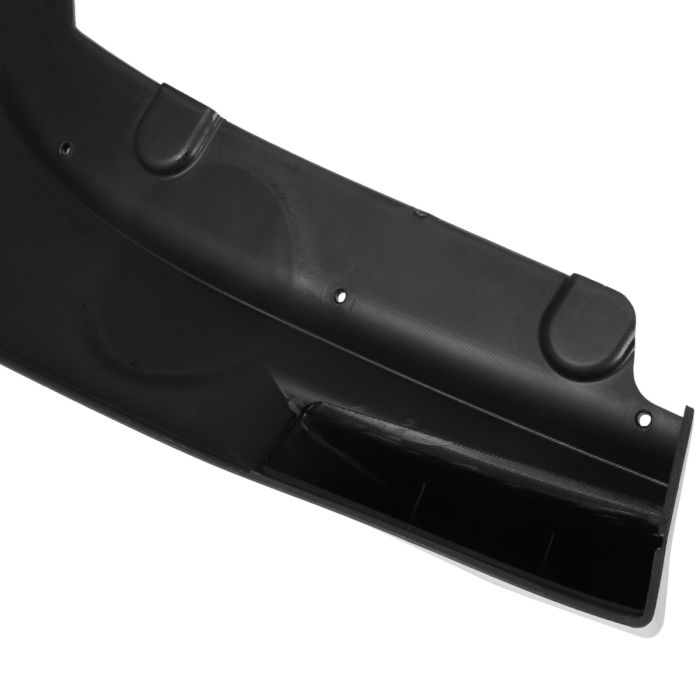 2020 2021 Nissan Sentra Glossy Black Front Bumper Lip Spoiler Splitter-3PC