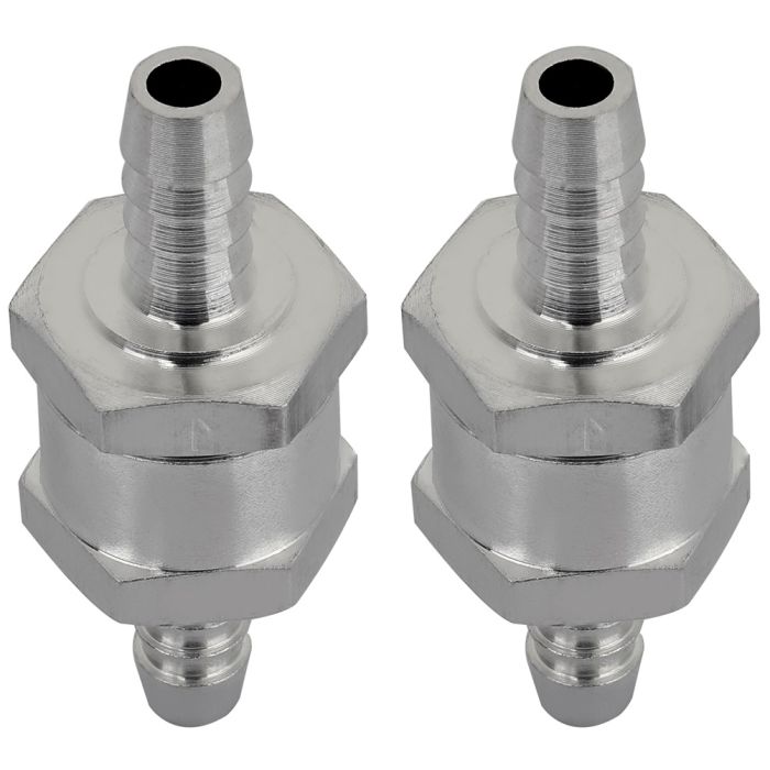 8mm Fuel Check Valve for Petrol/Diesel/Oil/Water with One-Way Non-Return Control, made of Aluminum Alloy