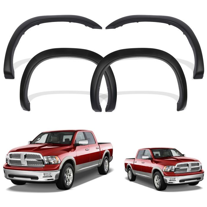 For Dodge 2002-2009 Ram 1500 2500 Factory Style Fender Flares Front & Rear 4Pc